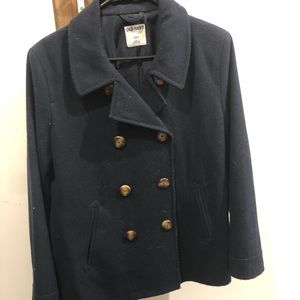 Large women’s pea coat from old navy